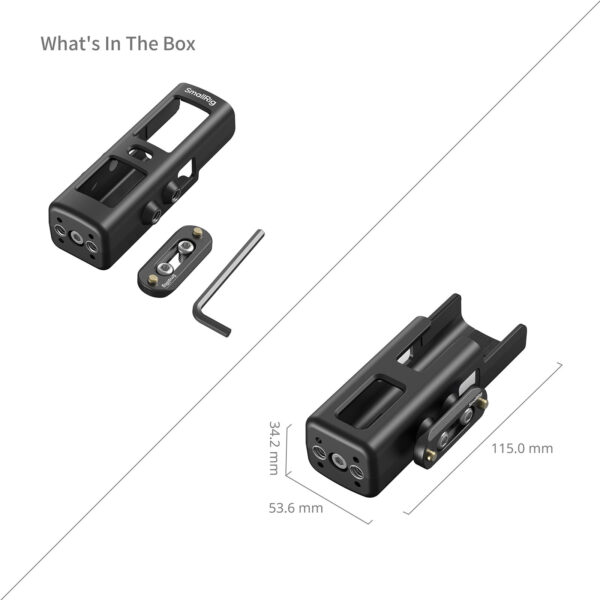 SmallRig Extended Cage for DJI Osmo Pocket 3 5117 - Image 3