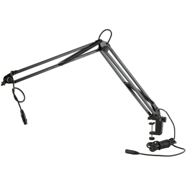 K&M 23850 Broadcast Microphone Desk Arm & Clamp