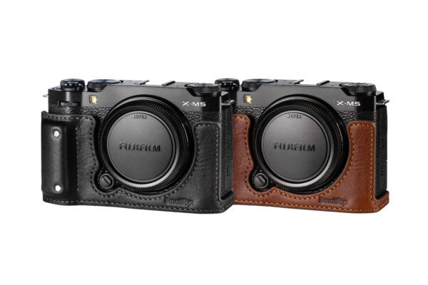 SmallRig Camera Leather Half Case Kit for FUJIFILM X-M5 (Black) 4879