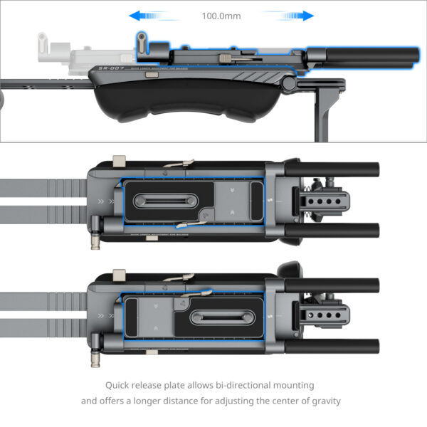 SmallRig HawkLock Shoulder Rig SR007 Pro 4181 - Image 8