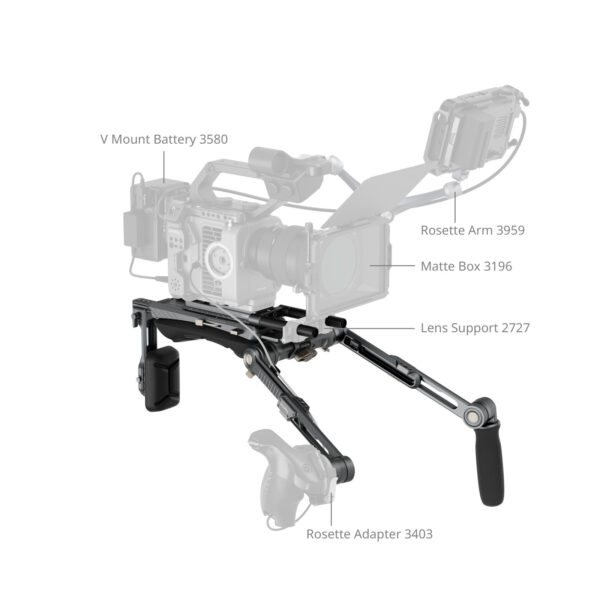 SmallRig HawkLock Shoulder Rig SR007 Pro 4181 - Image 7