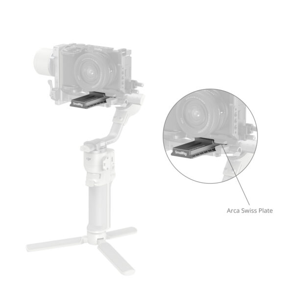 SmallRig Quick Release Plate for DJI RS 4 Mini 5336 - Image 5